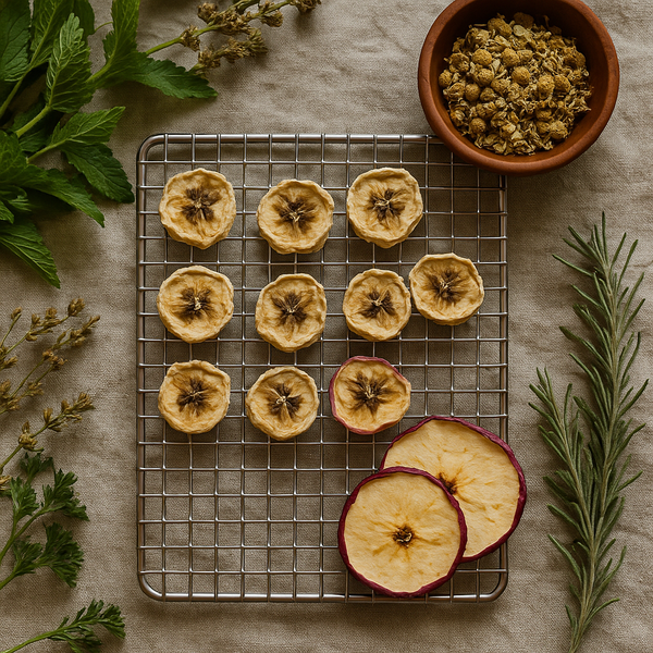 Dehydrating fruits and veggies for healthy snacks