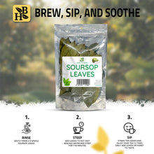 Load image into Gallery viewer, Organic Soursop Leaves 50g - Dried Leaf | Hoja De Guanabana
