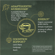Load image into Gallery viewer, Be Well Matcha &amp; Mushroom Drink Mix - Adaptogenic Coffee