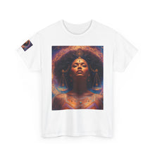 Load image into Gallery viewer, Celestial Balance Tee, Astrology T-Shirt, Unisex Graphic Tee, Cosmic Art Shirt, Spiritual Apparel, Horoscope Clothing