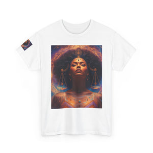 Celestial Balance Tee, Astrology T-Shirt, Unisex Graphic Tee, Cosmic Art Shirt, Spiritual Apparel, Horoscope Clothing