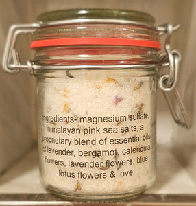 Lavender Bergamot bath salts