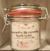 Load image into Gallery viewer, Lavender Bergamot bath salts