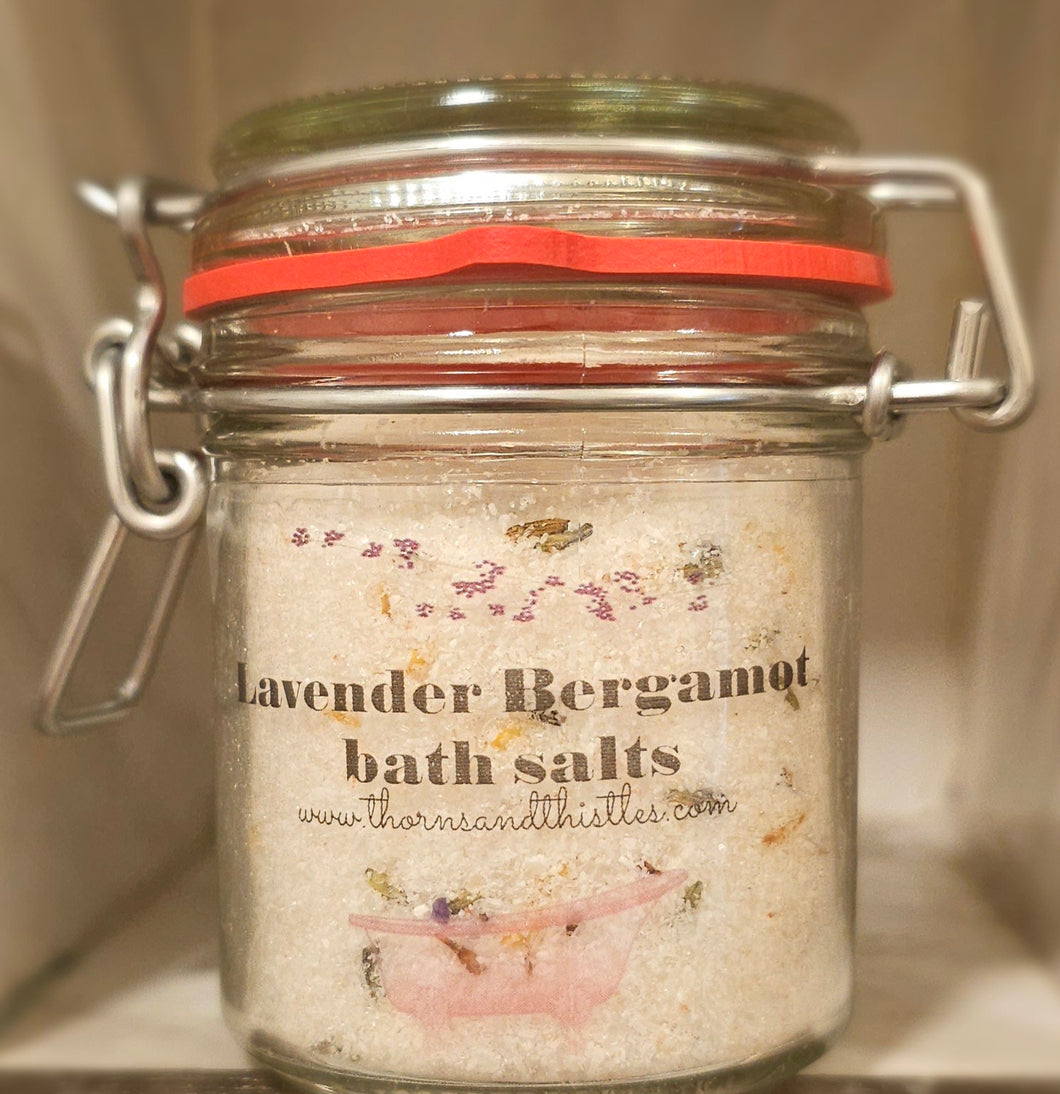 Lavender Bergamot bath salts