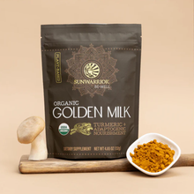 Load image into Gallery viewer, Be Well Golden Milk Drink Powder Mix - Turmeric &amp; Adaptogens