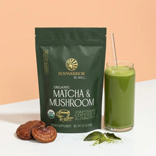 Load image into Gallery viewer, Be Well Matcha &amp; Mushroom Drink Mix - Adaptogenic Coffee