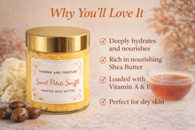 Load image into Gallery viewer, Sweet Potato Souffle' Whipped Body Butter