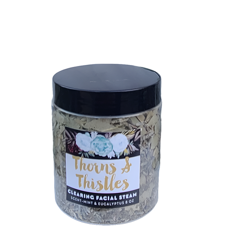 Mint-Eucalyptus clearing face steam