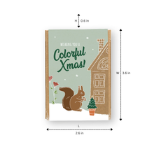 Load image into Gallery viewer, Colorful Xmas Mini Box | Seed Bombs | Wildflower Seeds