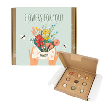 Load image into Gallery viewer, Medium Wildflower Seed Box | Seed Balls | Flower Gift Set