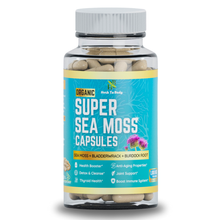 Load image into Gallery viewer, Organic Super Sea Moss Capsules (60 Veg Capsules)