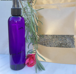 Lavender hair tea