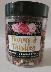 Jasmine Rose face steam herbs