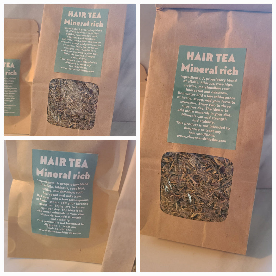 Tea blend for healthy hair