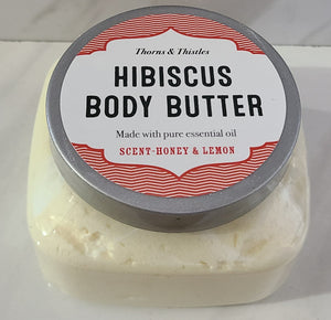 Body butter-Hibiscus infused